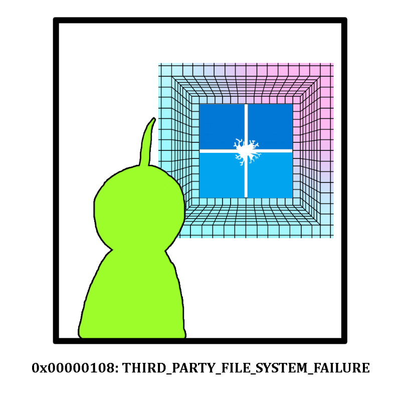 Broken Window #68 static NFT preview