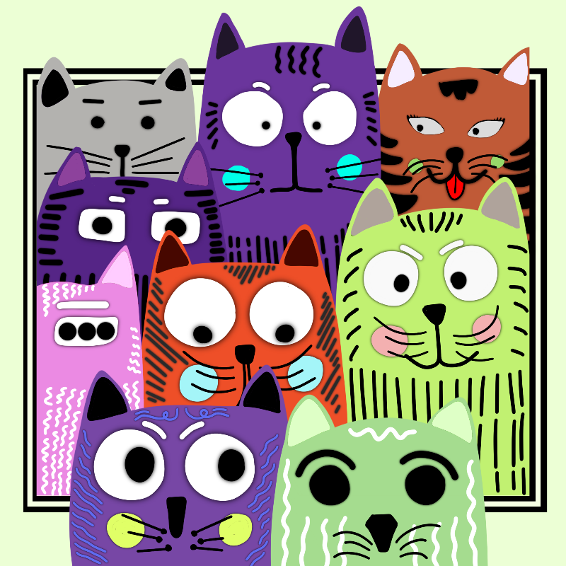 Kitty's Frame #12 static token preview