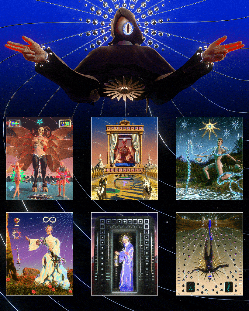 psychotarot generative divination #9 static token preview