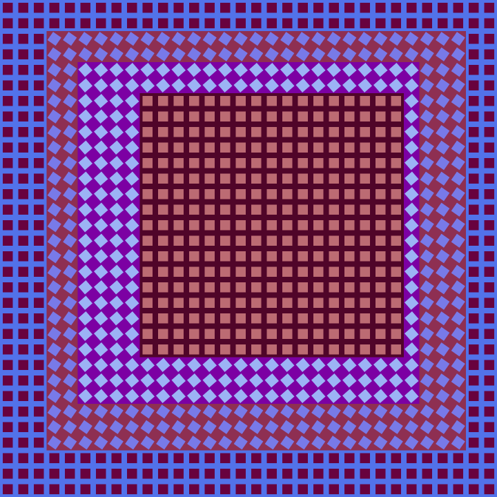Square Planets #63 static NFT preview