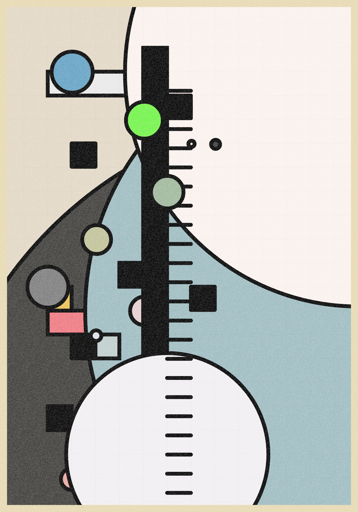 The Elementos #65 static NFT preview