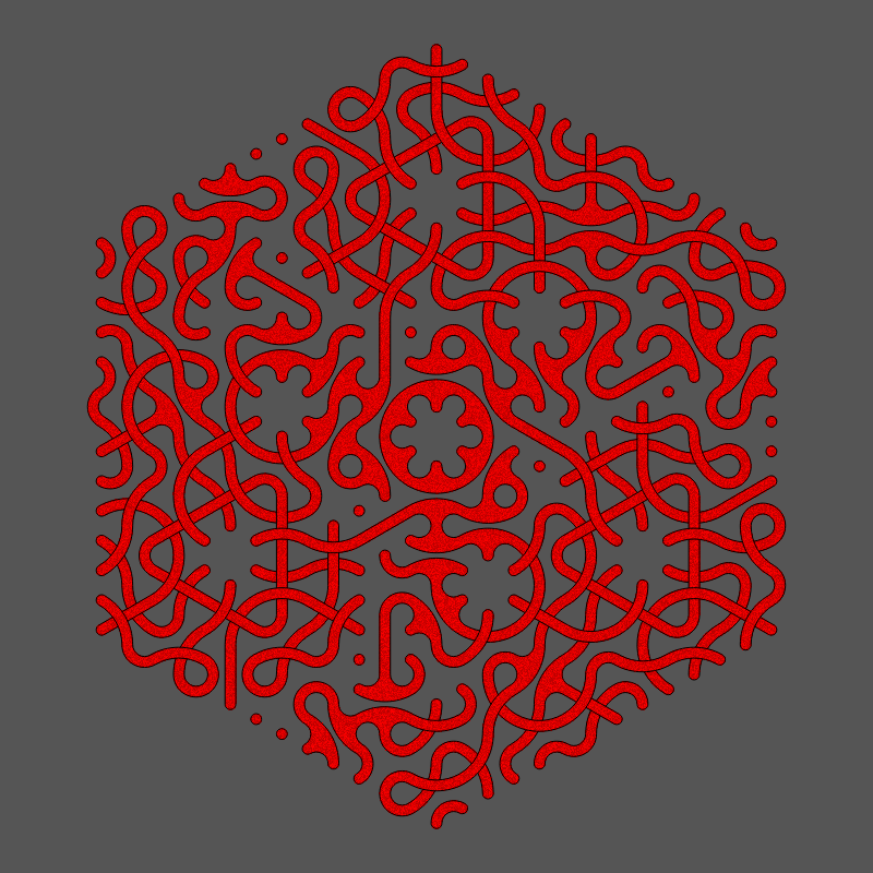 Threefold Symmetry - Dark Variations #314 static token preview