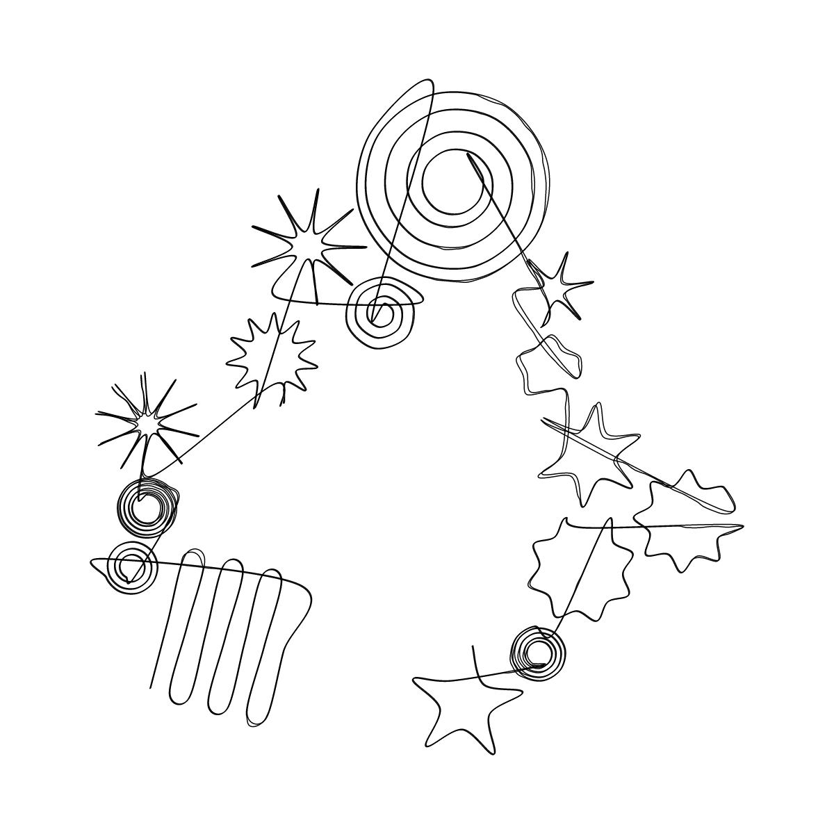 Astro Doodles #185 static NFT preview