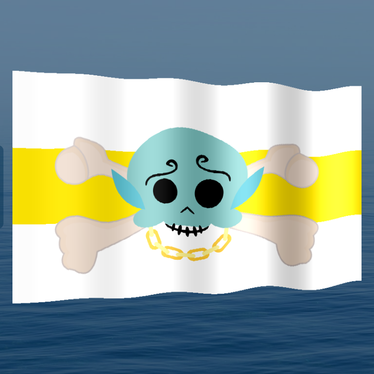 Jolly Roger Flag #50 static NFT preview