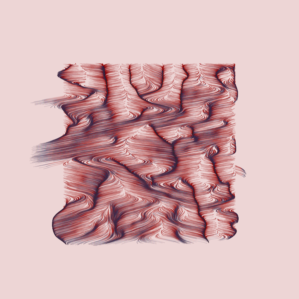 Topographic Abstraction #178 static NFT preview