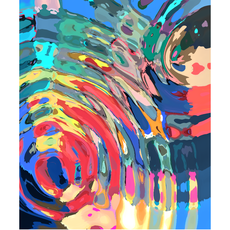Reflejos #77 static NFT preview