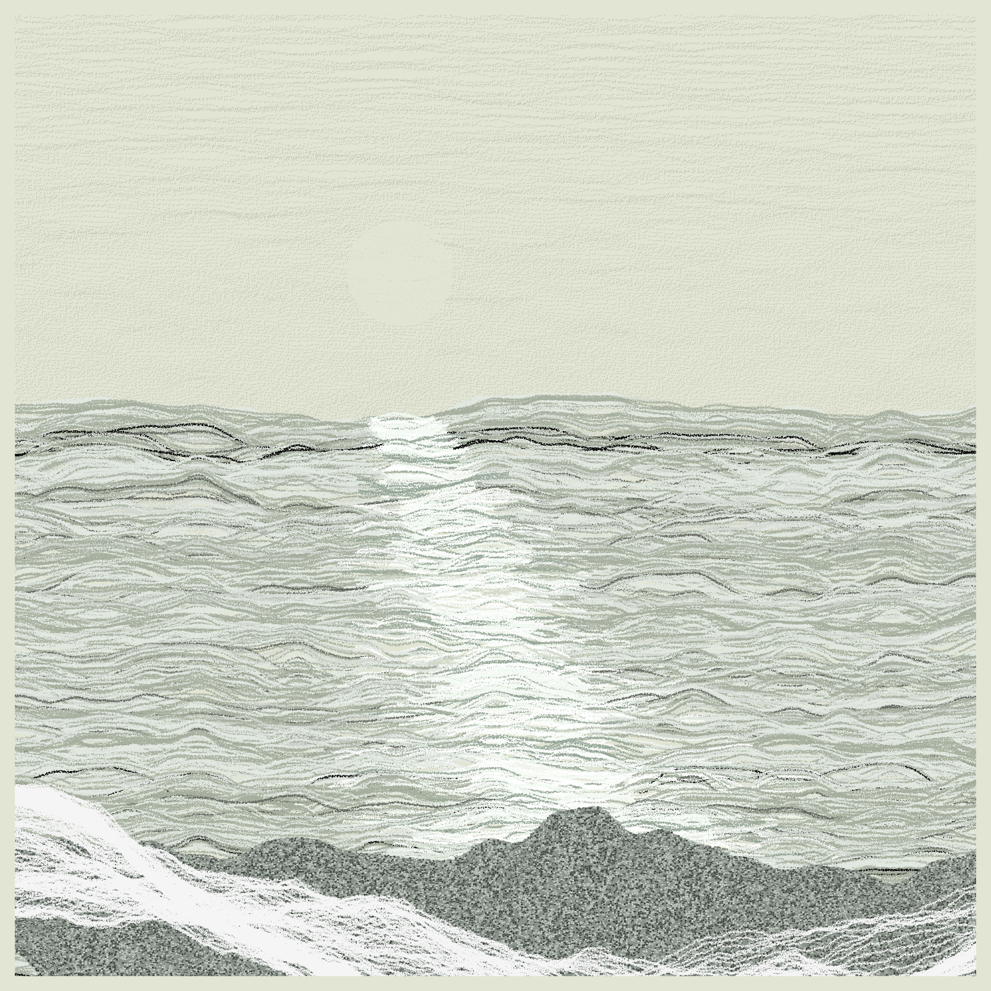 Moonlit Sea #243 static token preview