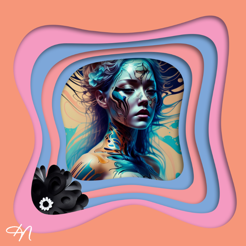 Black Flower #2 static token preview