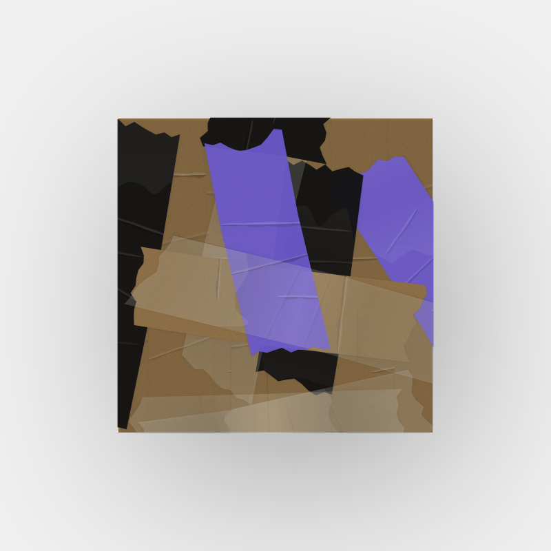 Tape abstract painting 001 #10 static token preview