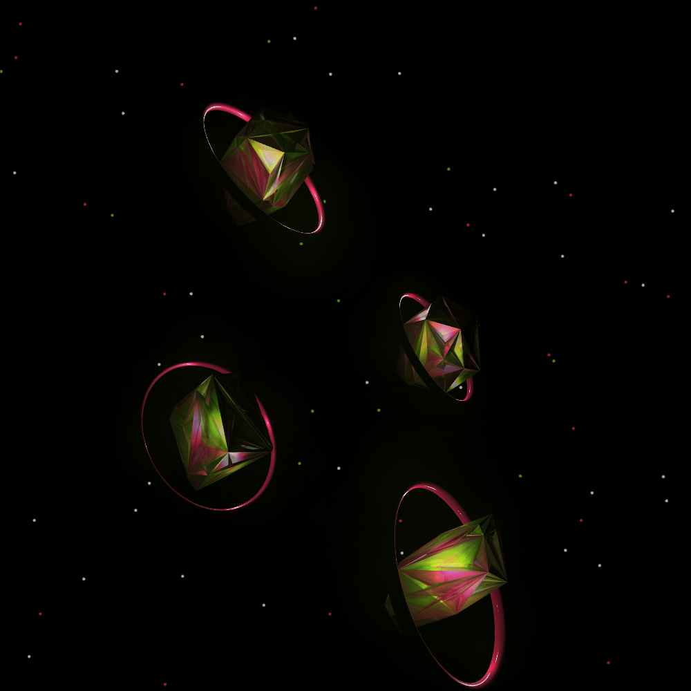 Space Gems #402 static NFT preview