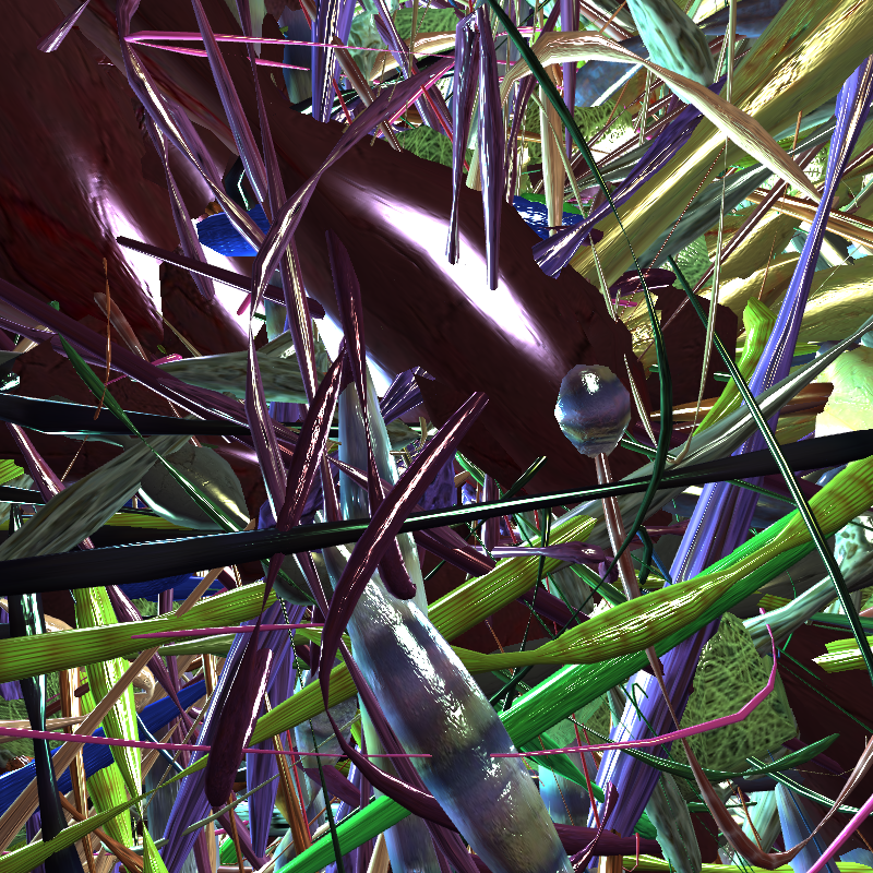Prismatic Thickets #465 static token preview