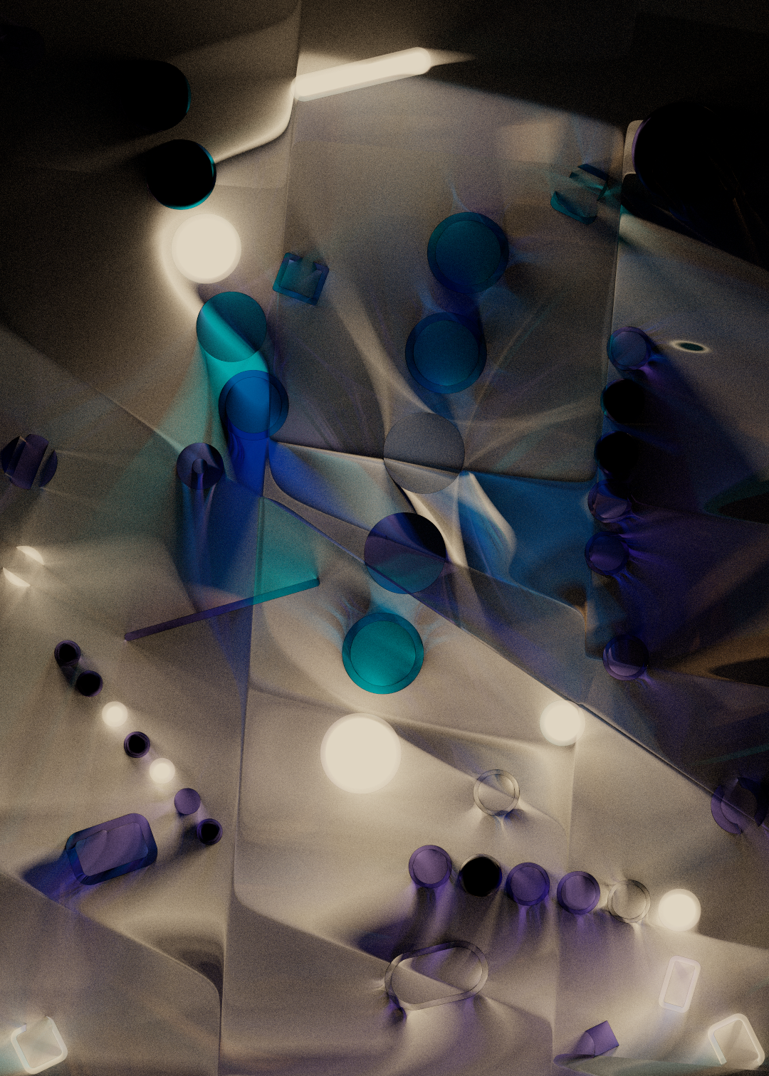 Caustic Obstacles #118 static NFT preview