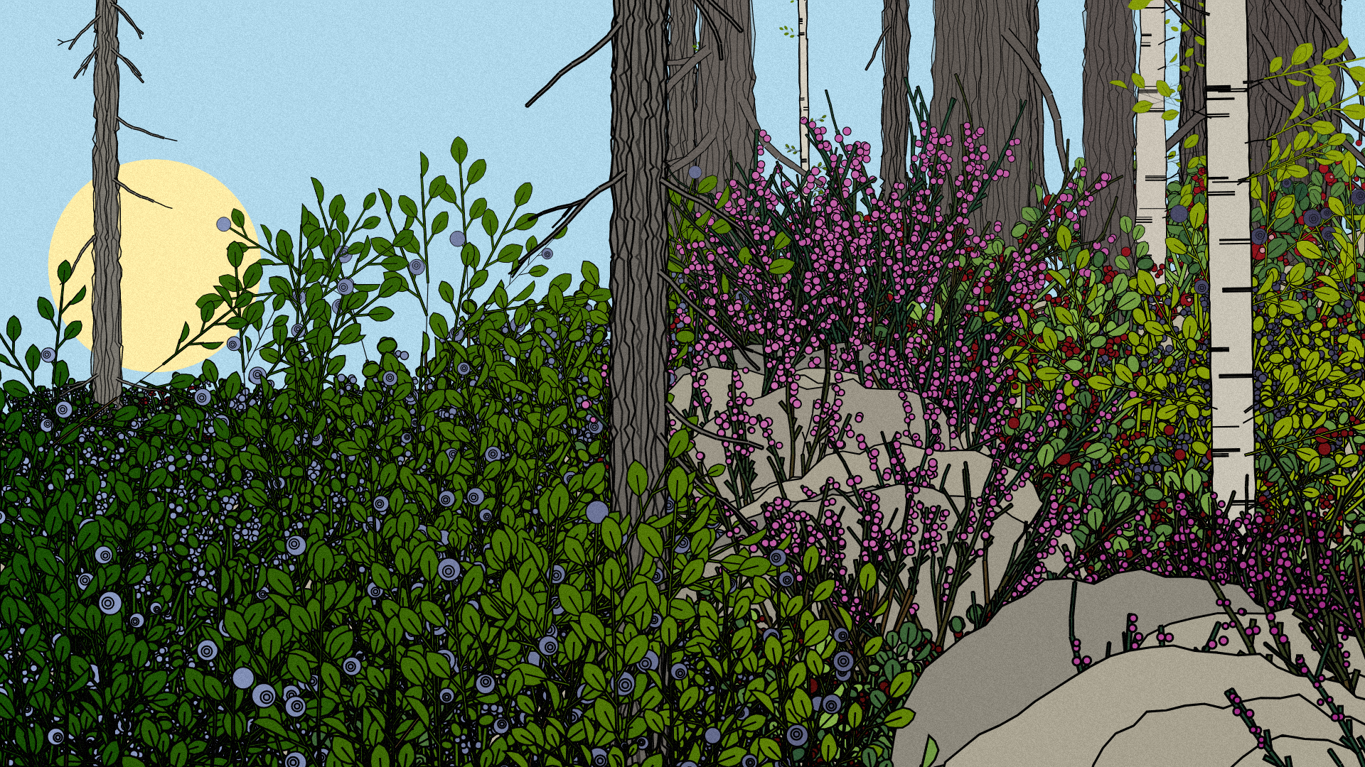 Swedish Forest #89 static NFT preview
