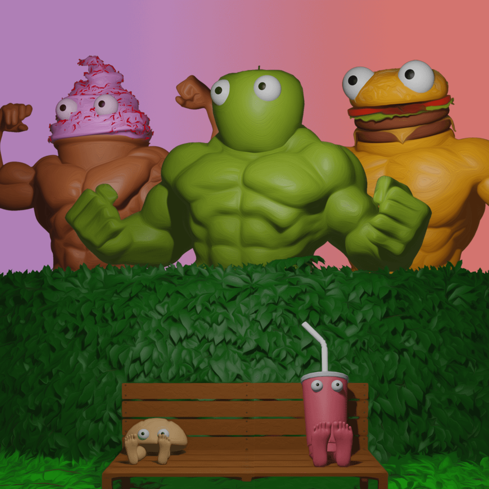 Buff Bois #194 static token preview