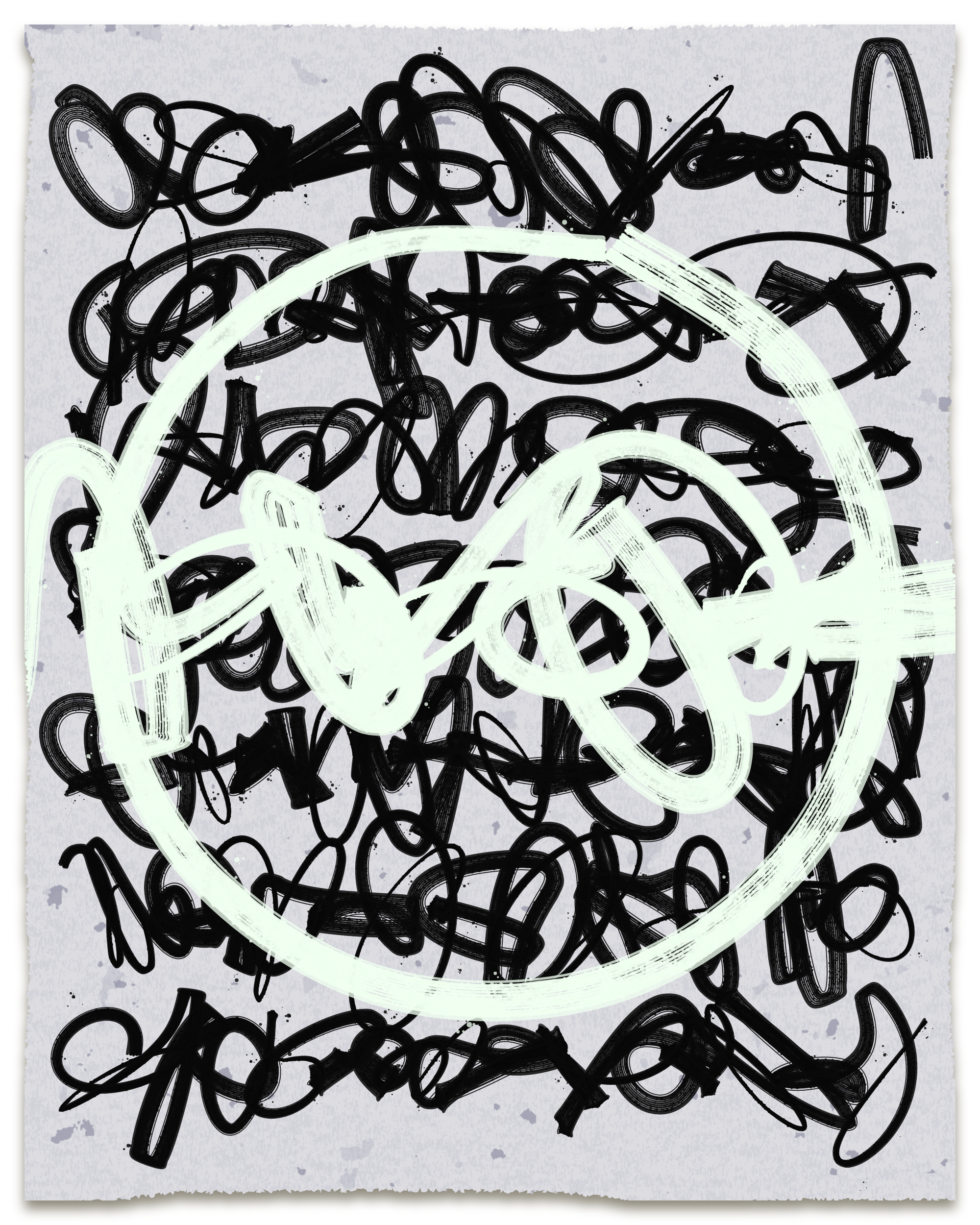 Urban Flow Scribe – Free Edition #59 static NFT preview
