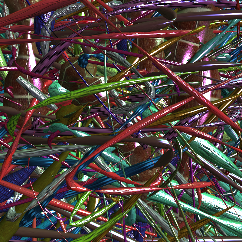 Prismatic Thickets #684 static NFT preview