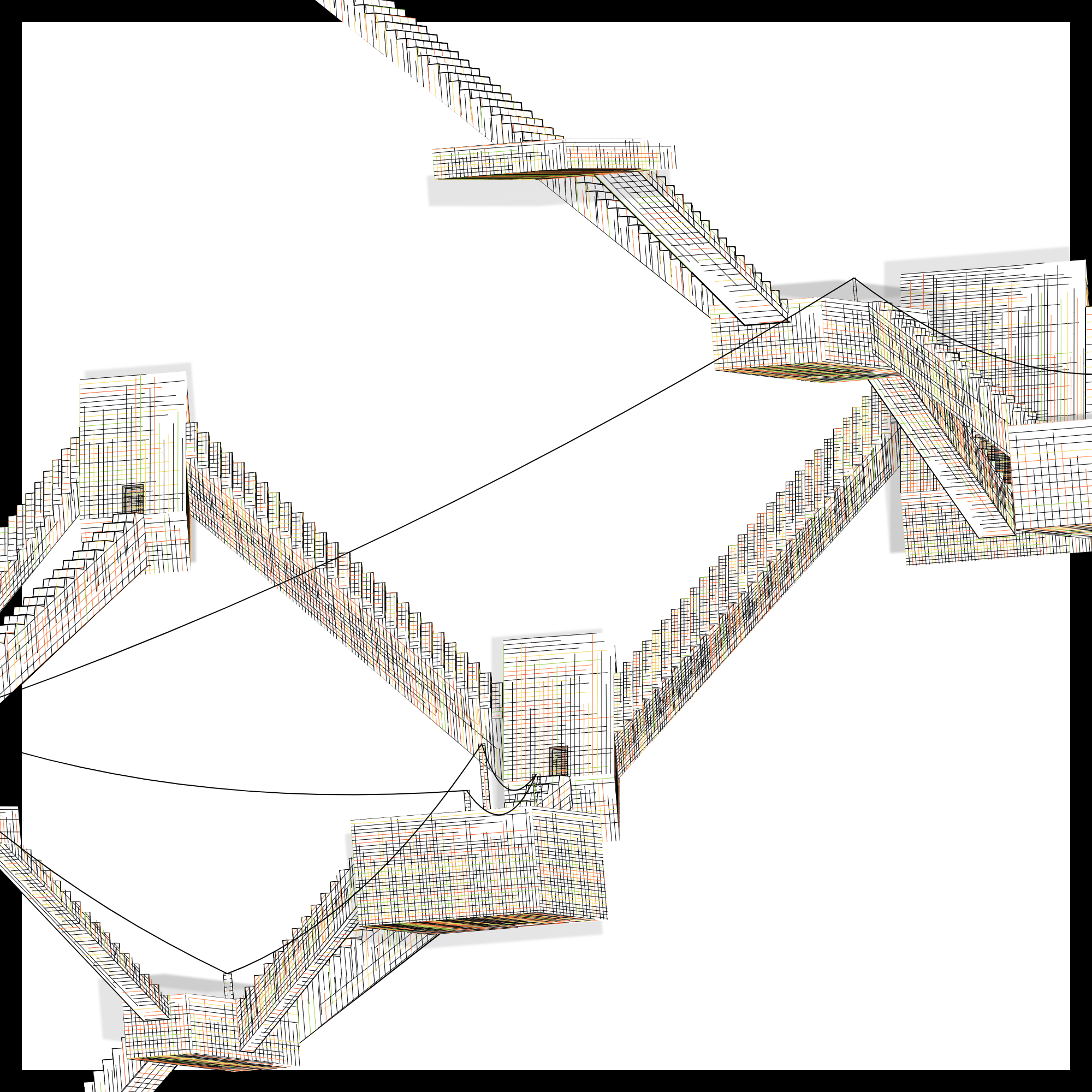 Stairs #17 static NFT preview