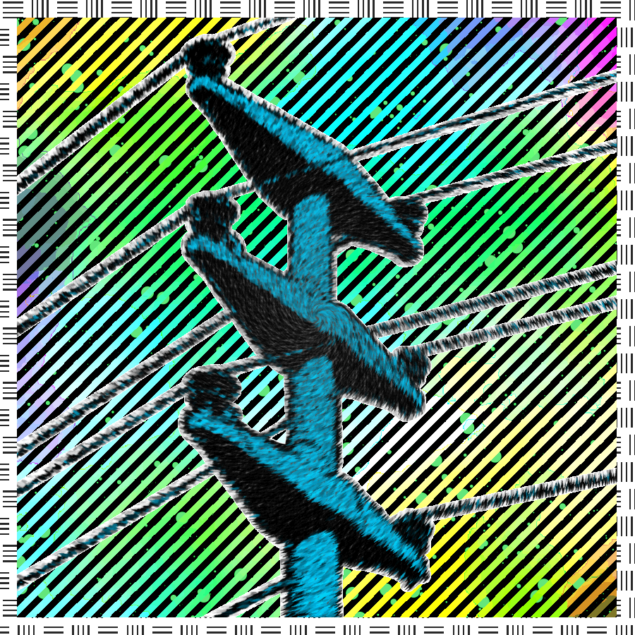 Lines in the Sky with Diamonds #3 static token preview