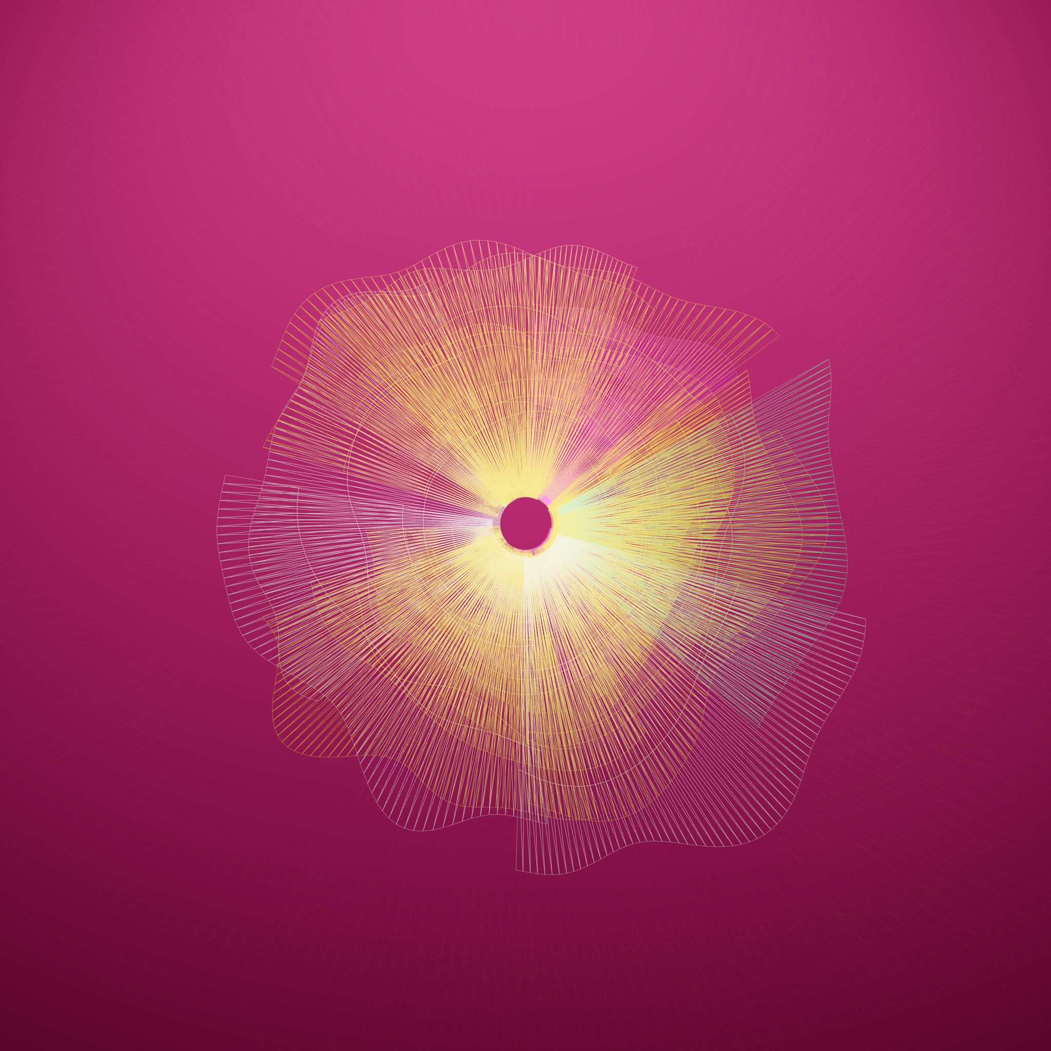 Supernova poppy #113 static NFT preview