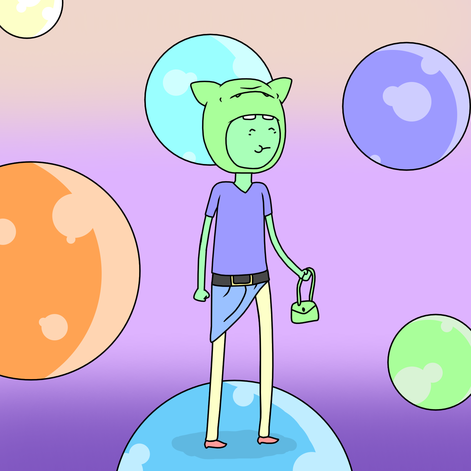 Tezumie #865 static NFT preview
