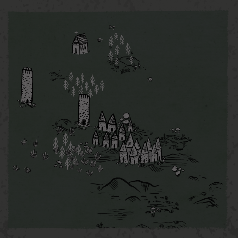 Medieval Village #74 static NFT preview