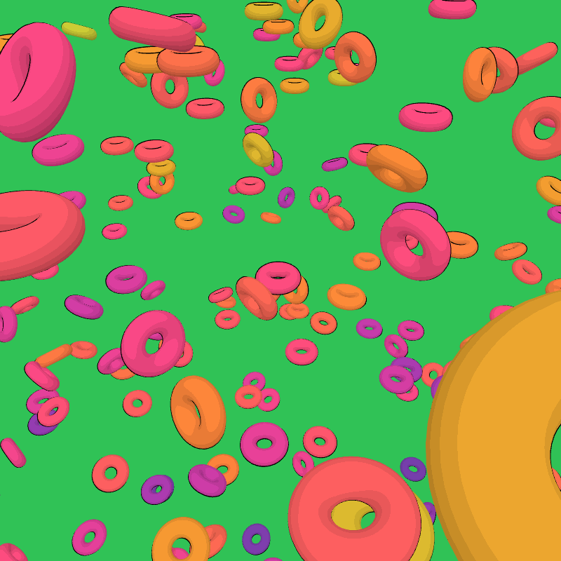 Donuts #65 static token preview