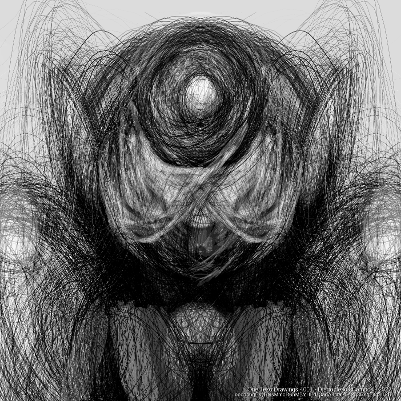 One Tezo Drawings #37 static token preview