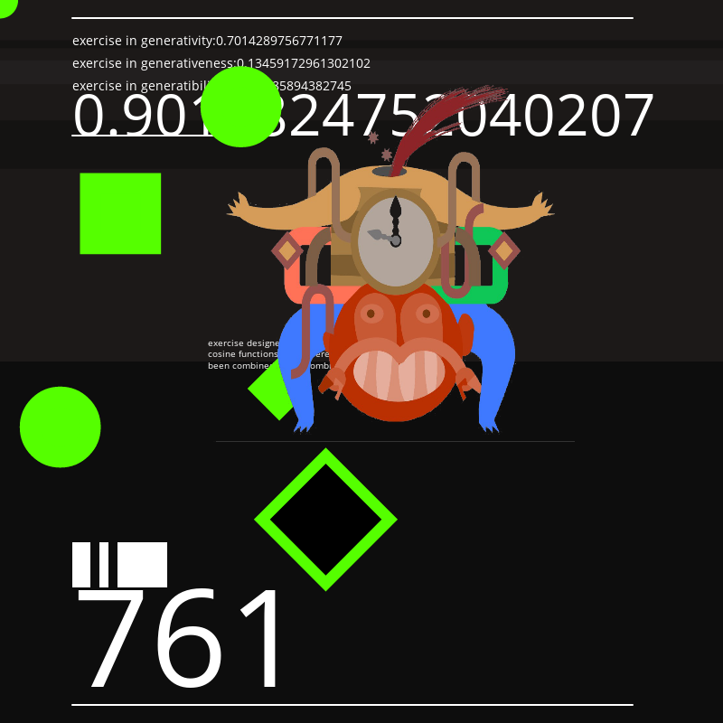 Generator 0001_exploration_zoomorphic #4 static token preview