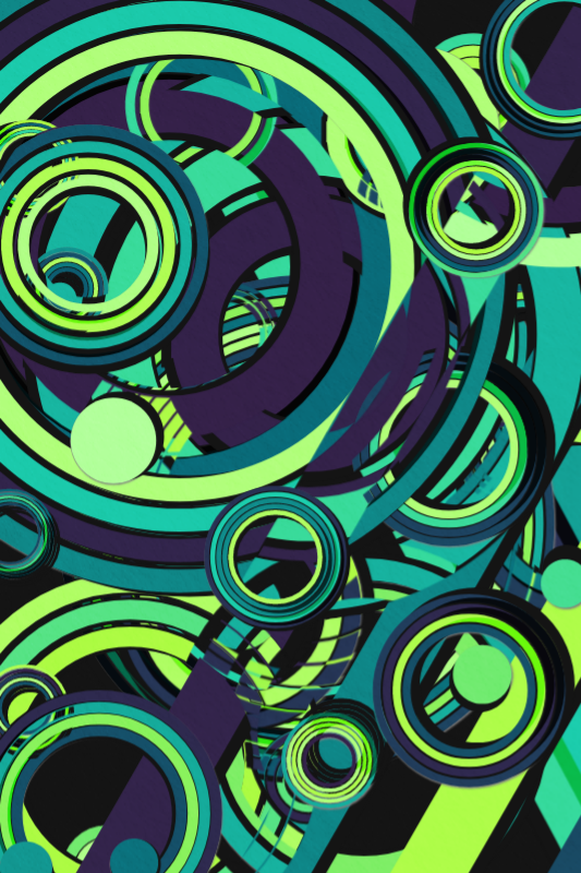 Entangled Layers #347 static NFT preview