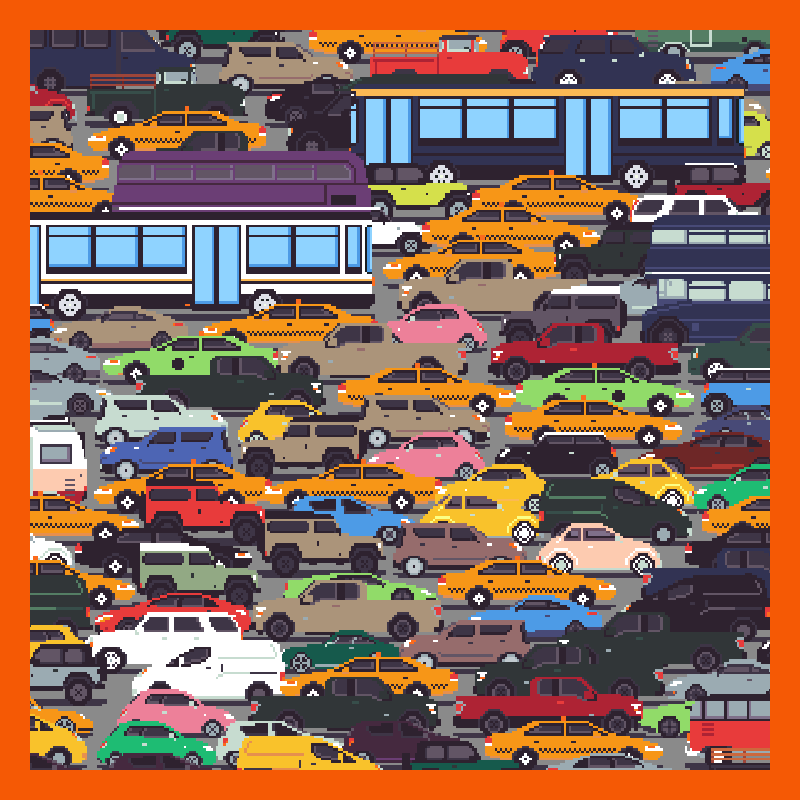 Traffic Jam #52 static token preview