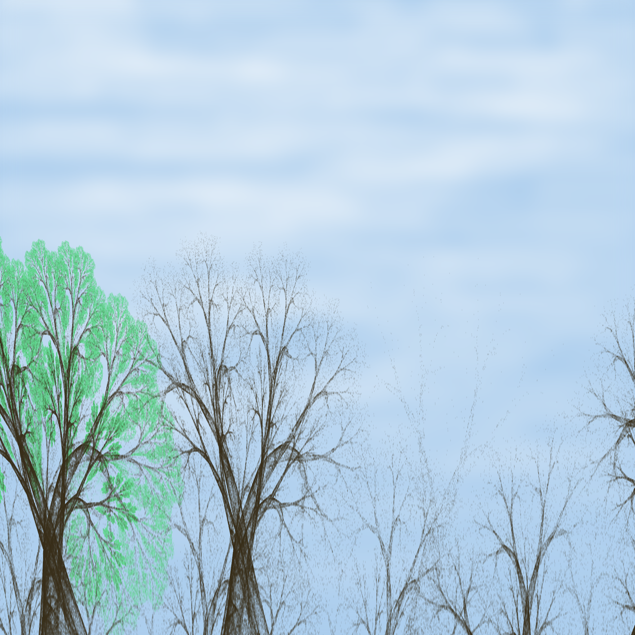 Chaotic Treescape #3 static token preview