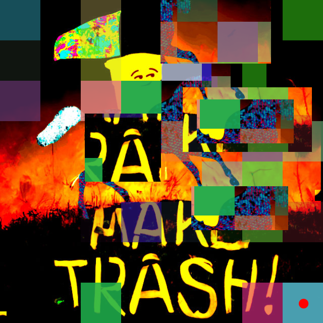 Nothing But Trash #129 static token preview