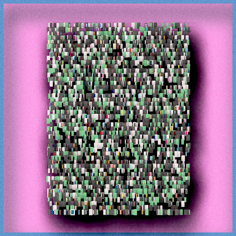 Floating Bookshelves #76 static token preview