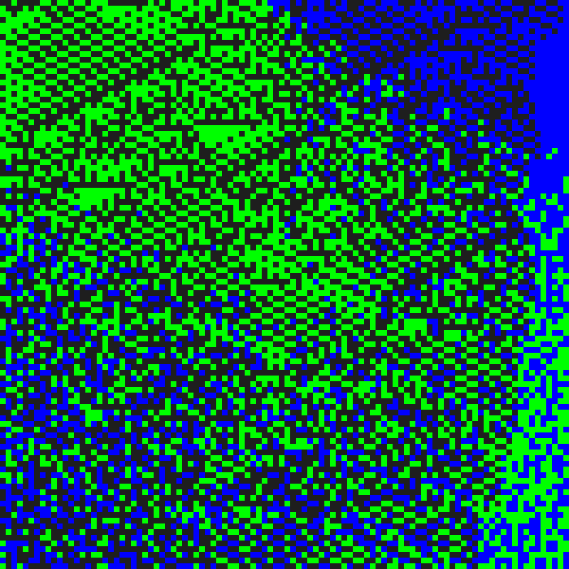 Colored Elementary Cellular Automaton #112 static token preview