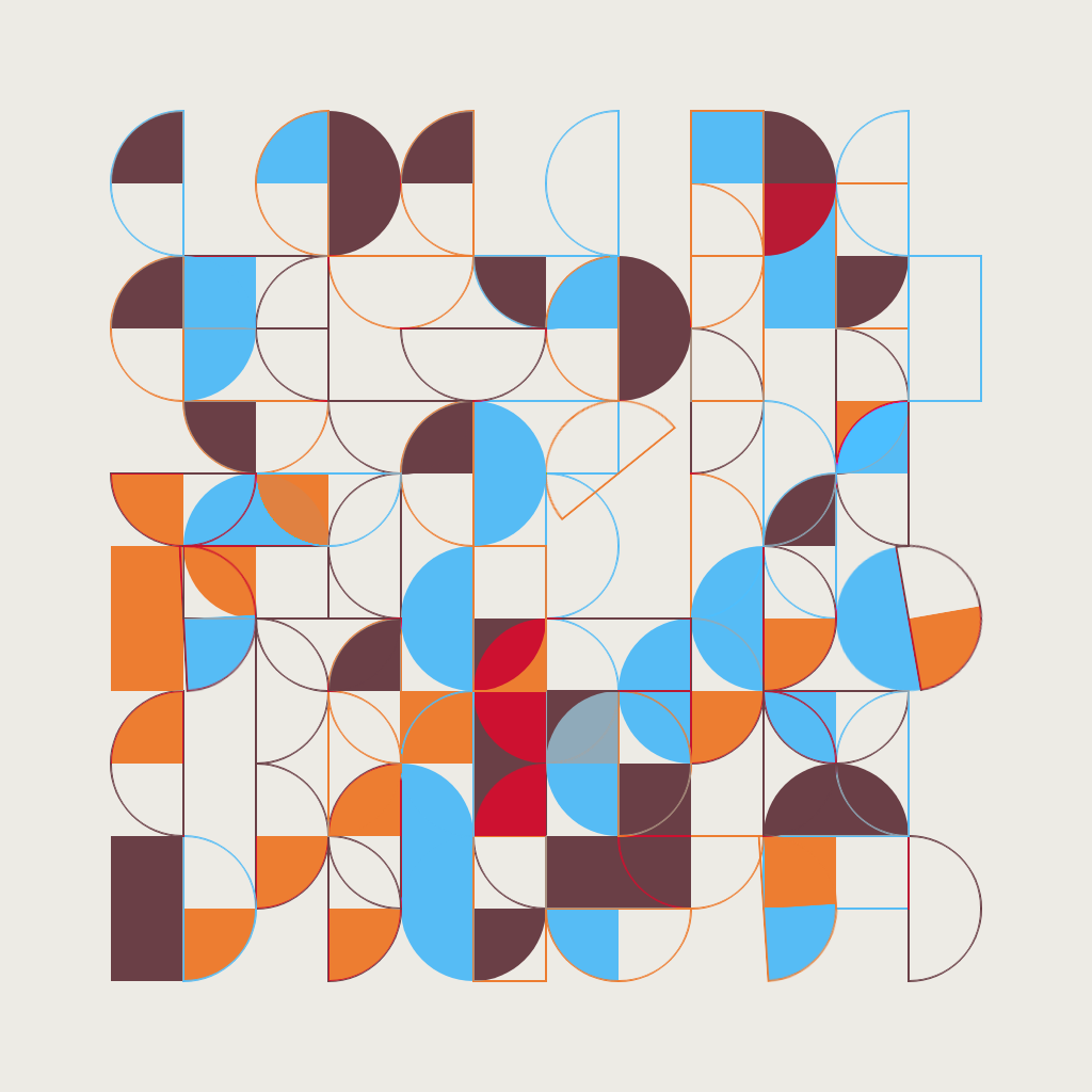 Zürich Stations Grid II #87 static NFT preview