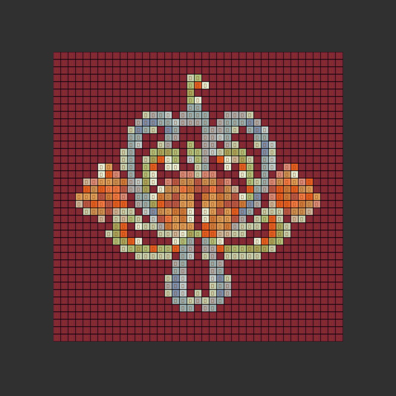 Rosemaling I #133 static token preview