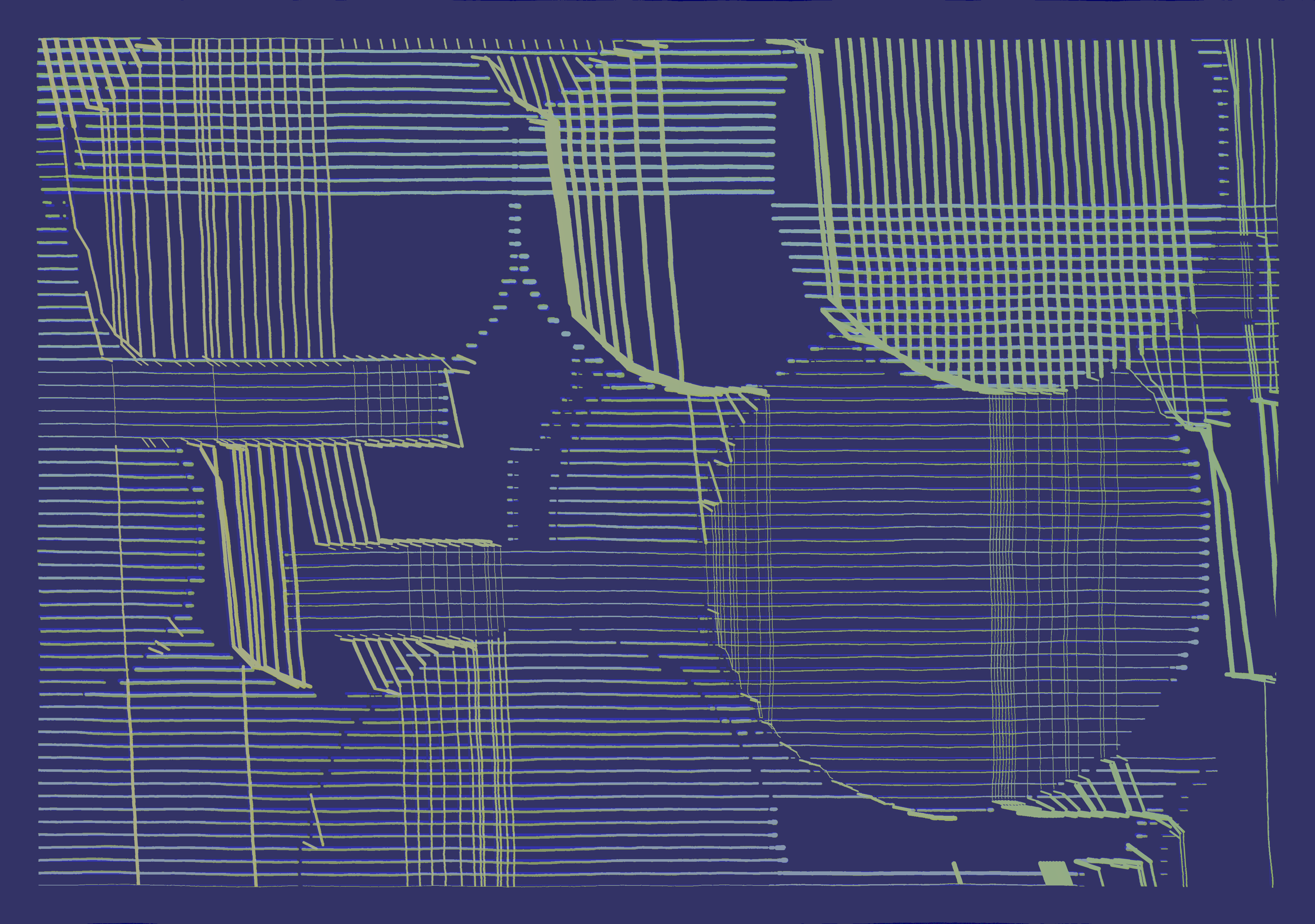 Thread Cascade #163 static NFT preview