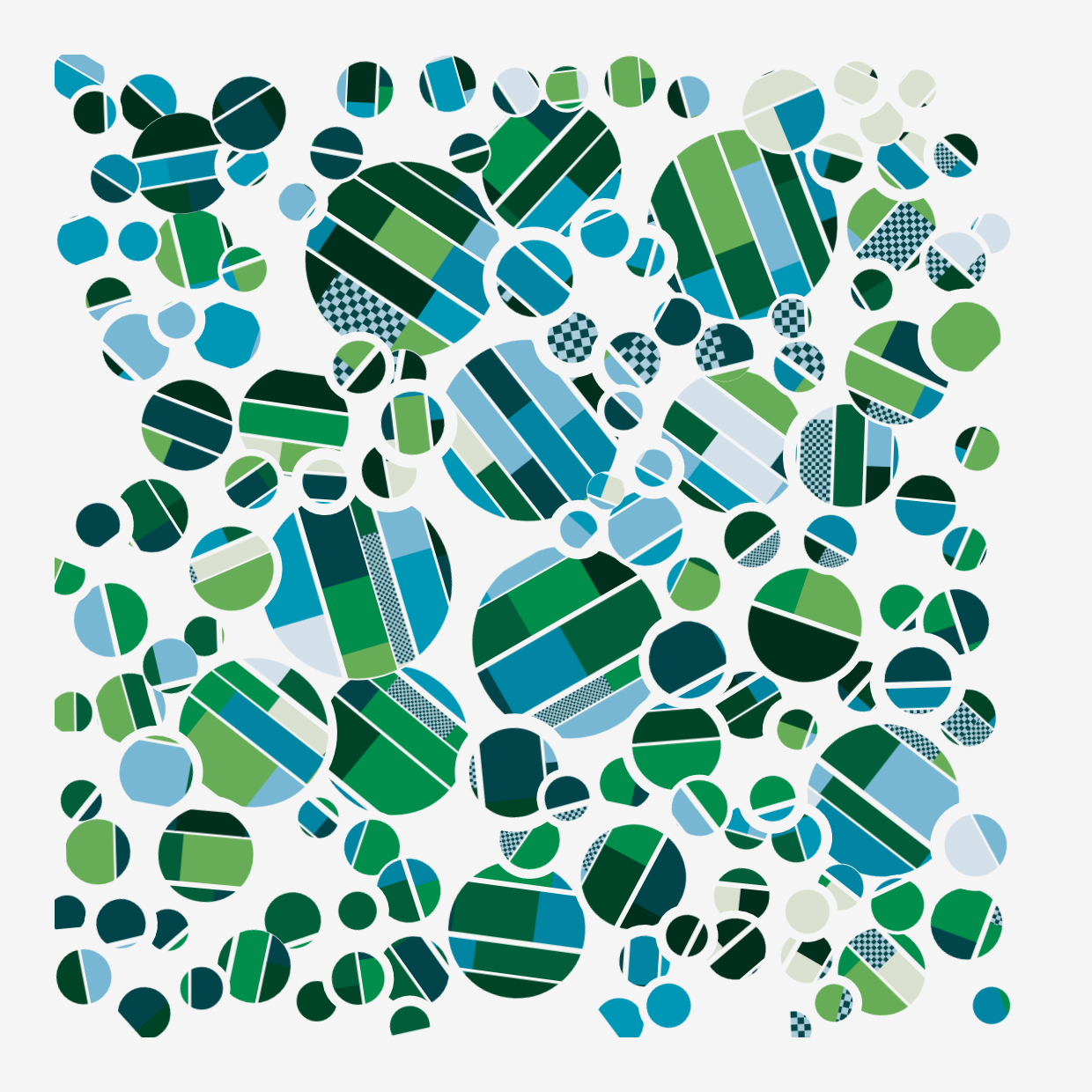 Influence no.1: Circular Expansion #144 static NFT preview