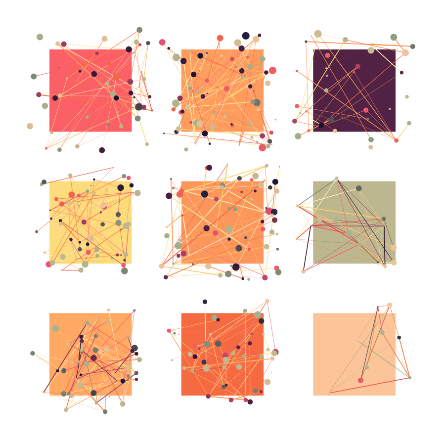 Atom Grid #207 static NFT preview