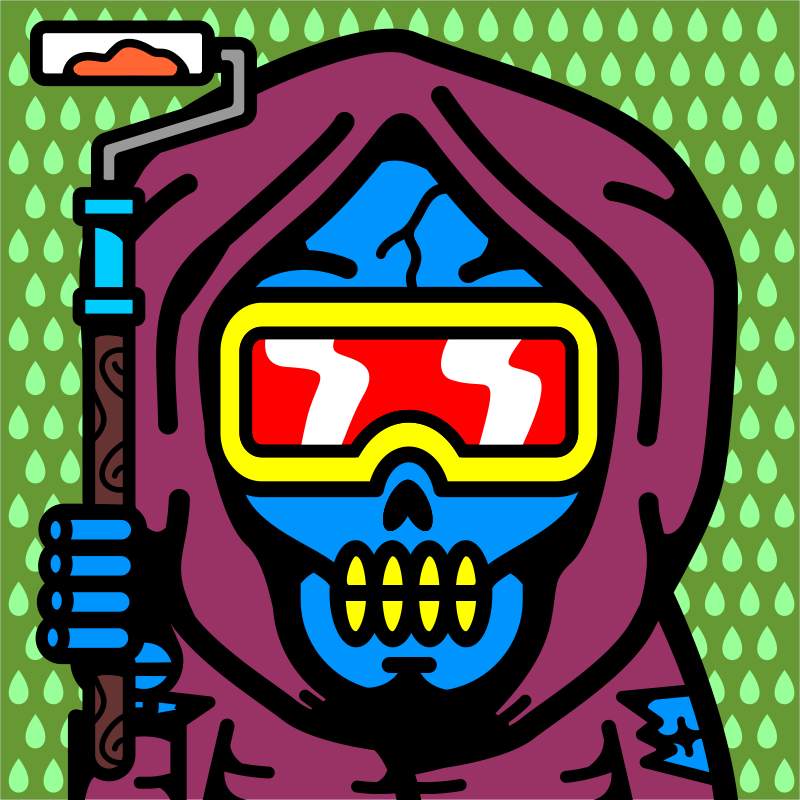 VANDAL SKULL #32 static NFT preview
