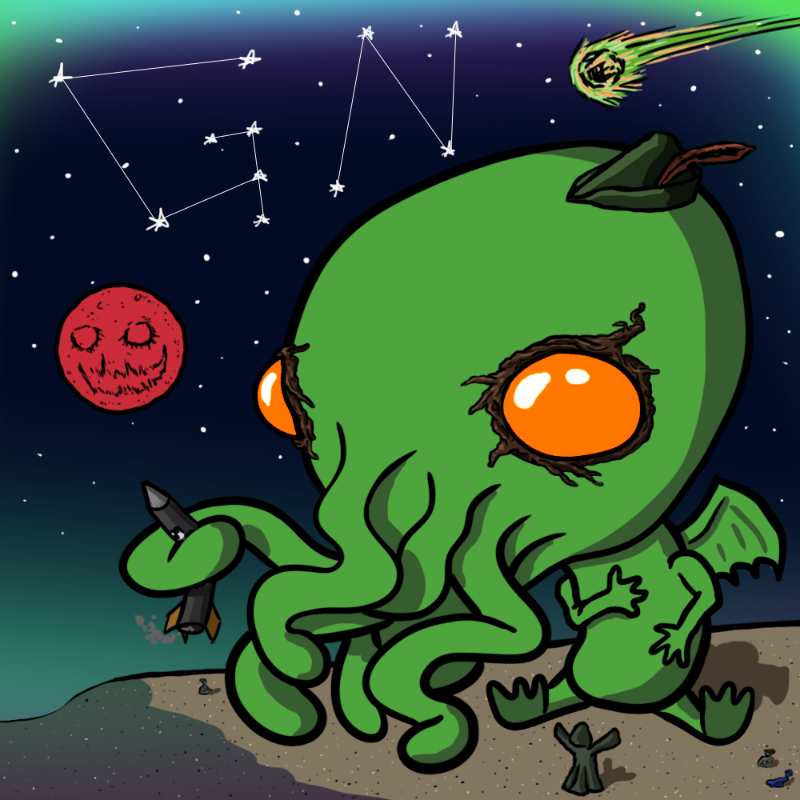 Chibi-thulhu #256 static token preview