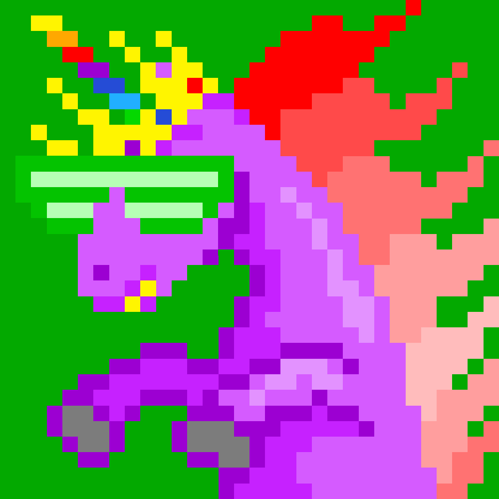 Unicorn #7622 static token preview