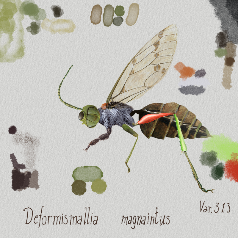 Randomic Brazilian Insects 1 #11 static token preview