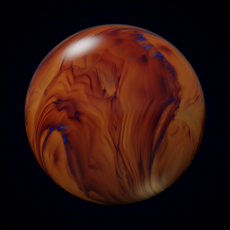 Fractal Marbles #67 static token preview