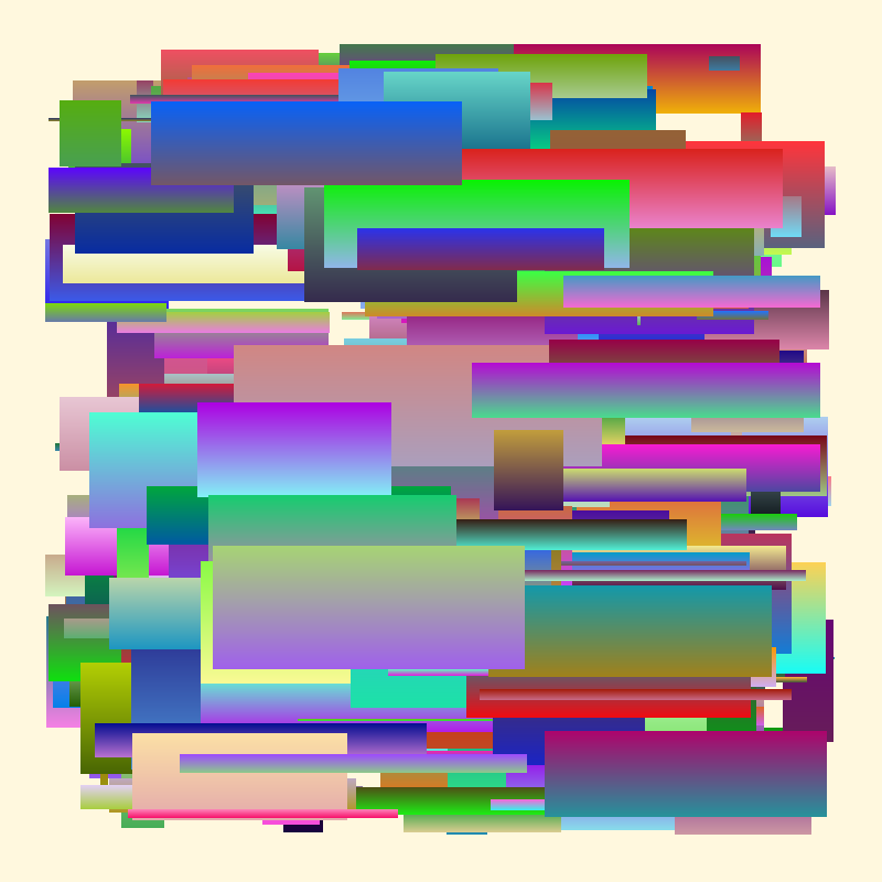 Gradient Rect #164 static NFT preview