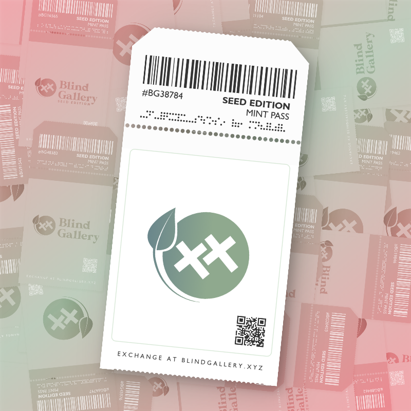 Blind Gallery Mint Pass (Seed Edition) #233 static token preview