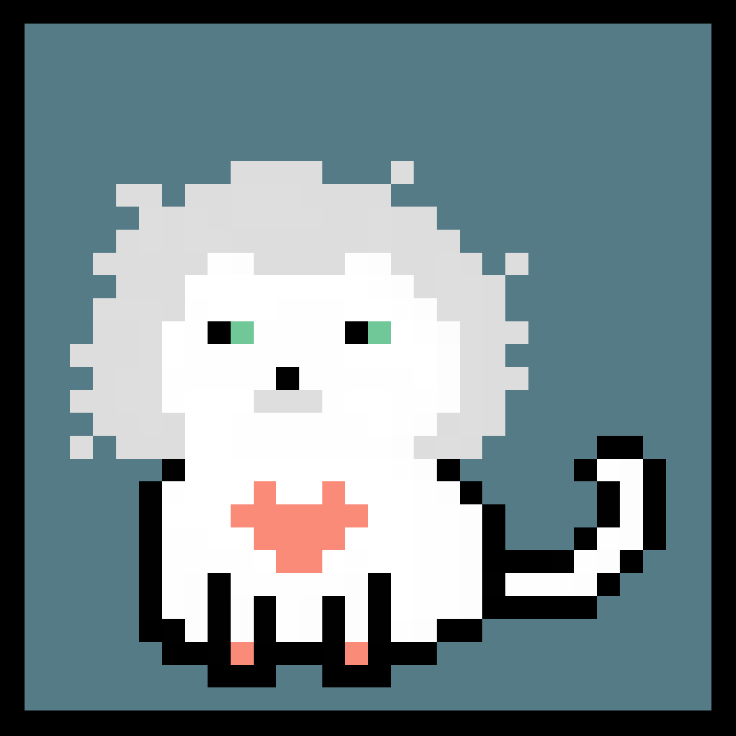 Lazy Kitties #2257 static token preview