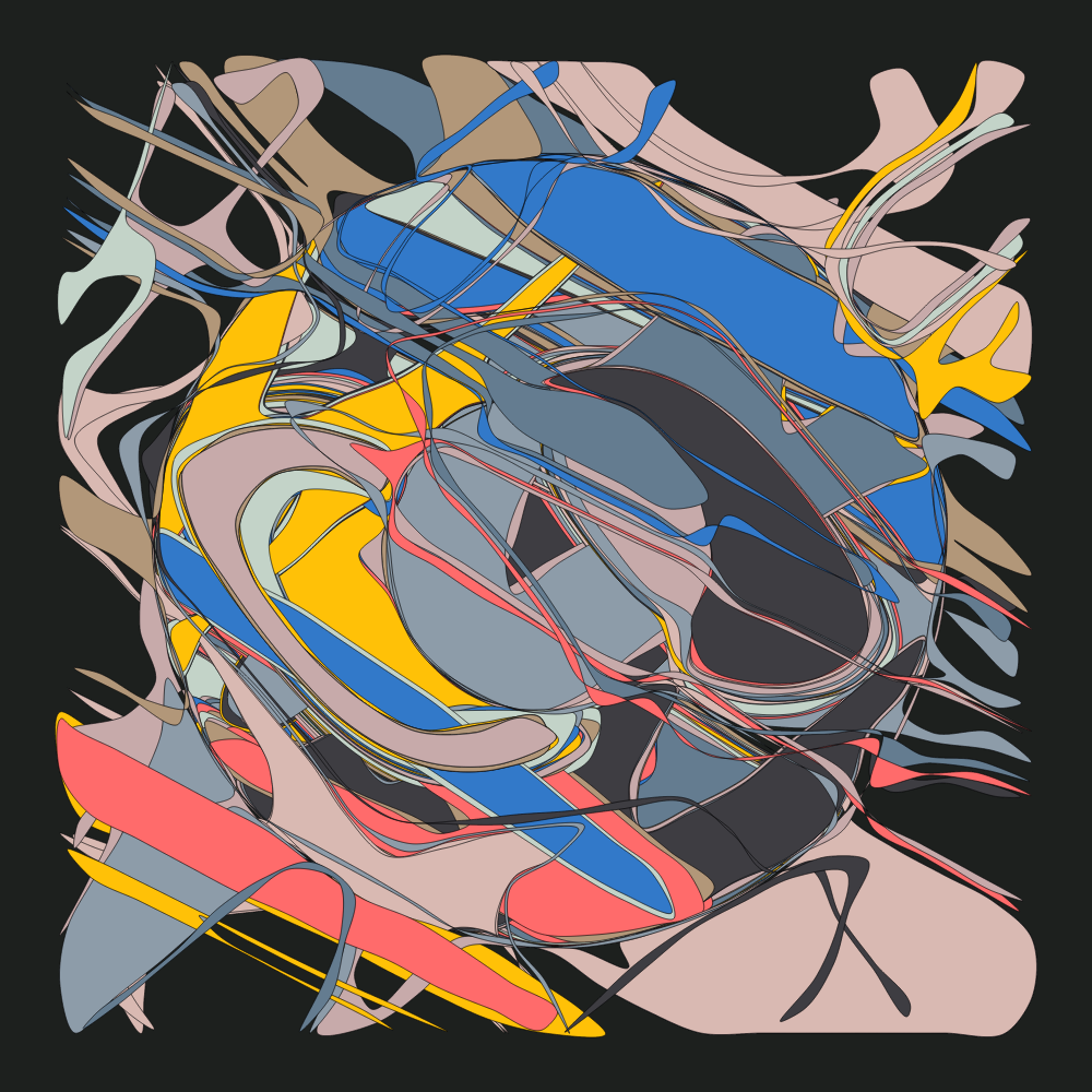 Geometric colorful shapes 3 #178 static NFT preview
