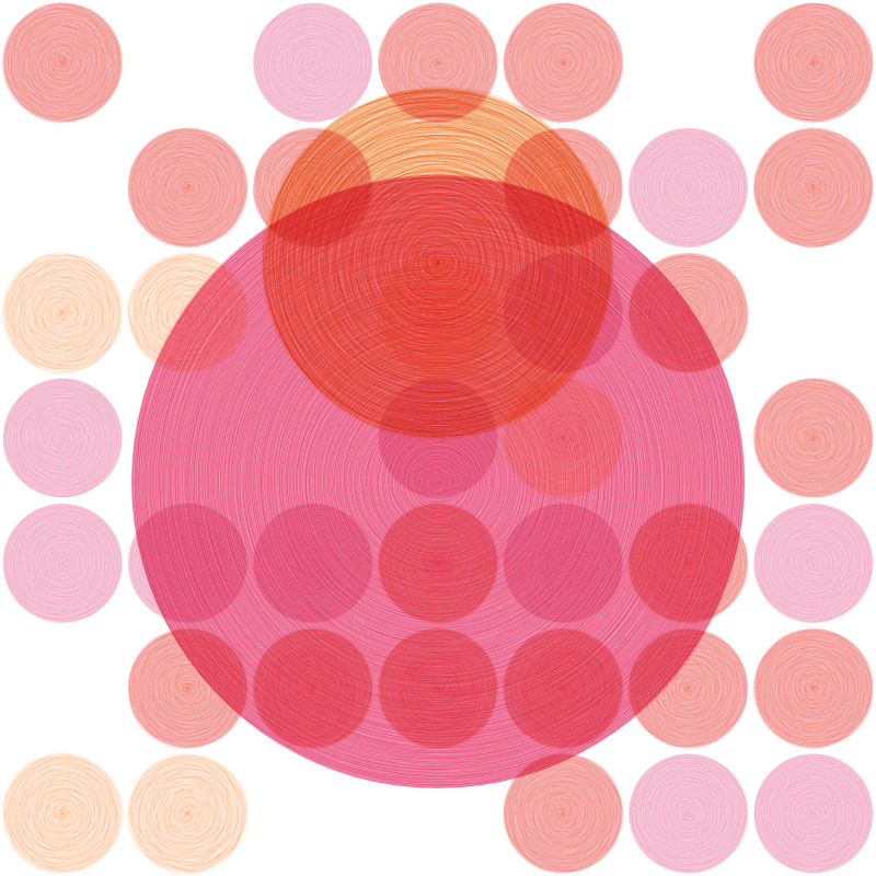 Brushed Circles #62 static token preview