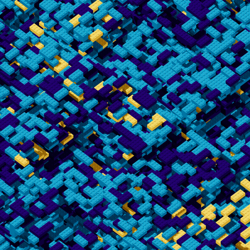 The Bricks I #95 static NFT preview